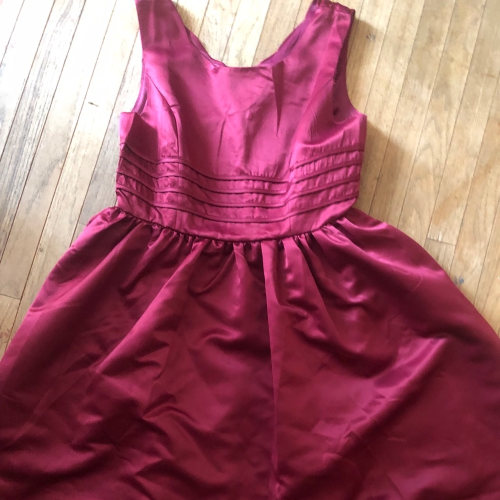 Maroon Lindy Bop Dress